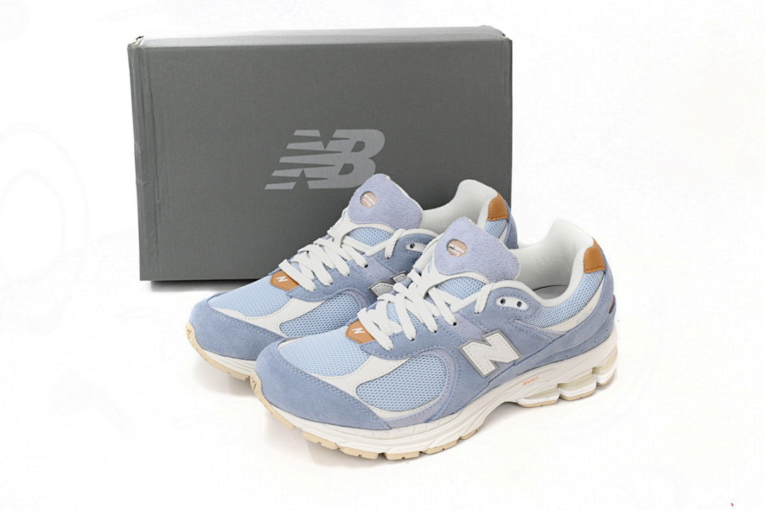 New Balance 2002R M2002RSD Powder Blue Grey Womens Mens Retro Mesh Sneakers