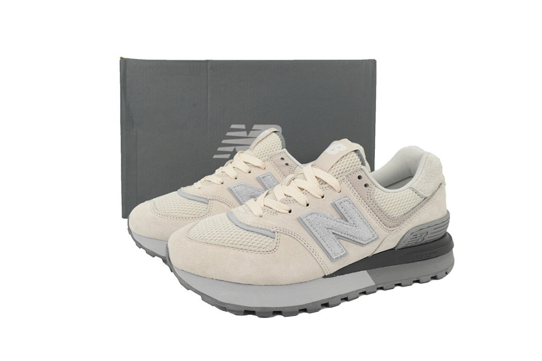 New Balance 574 Legacy U574LGAF Beige Grey Retro Sneakers | Women's & Men's Casual Shoes