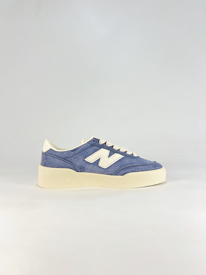 New Balance 750 U7507SP Blue Cream Platform Sneakers Retro Casual Shoes for Women and Men
