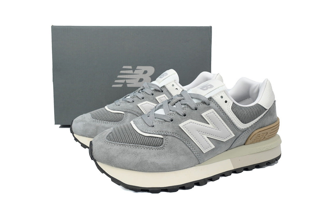 New Balance 574 Legacy U574LGGS Grey White Retro Sneakers | Women's & Men's Casual Shoes