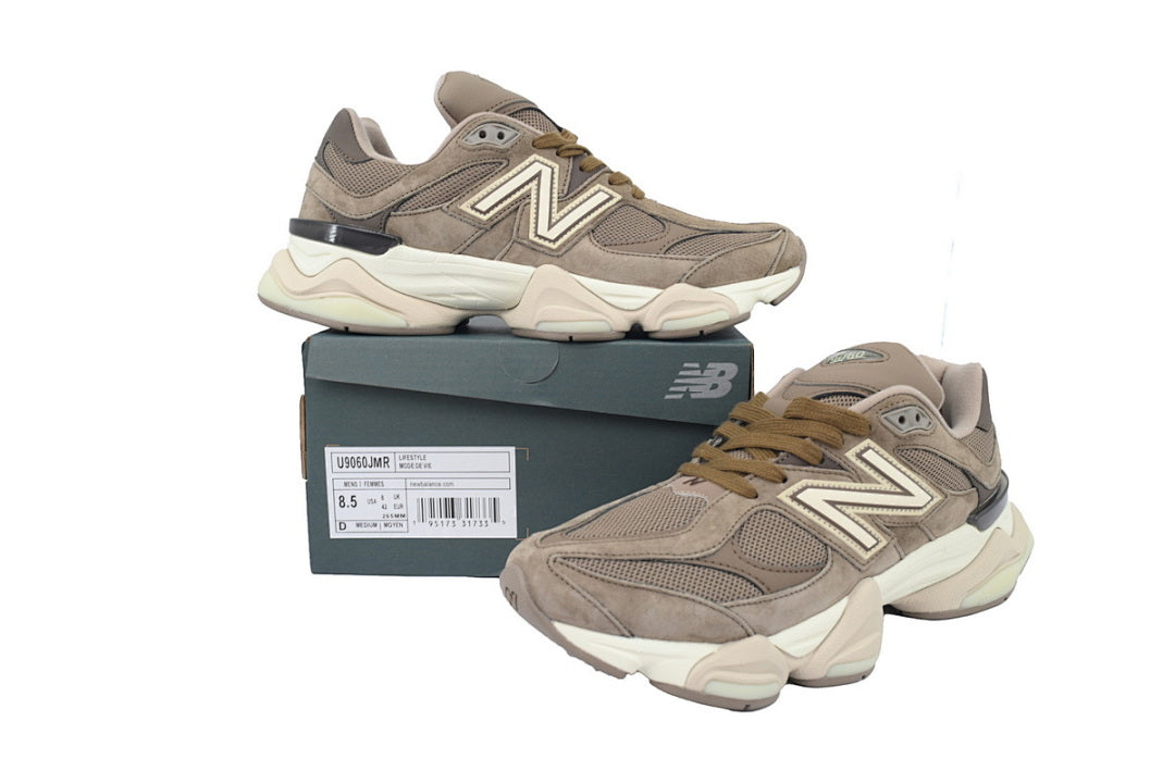 New Balance 9060 'Mushroom Brown' U9060JMR Women's & Men's Retro Chunky Sneakers