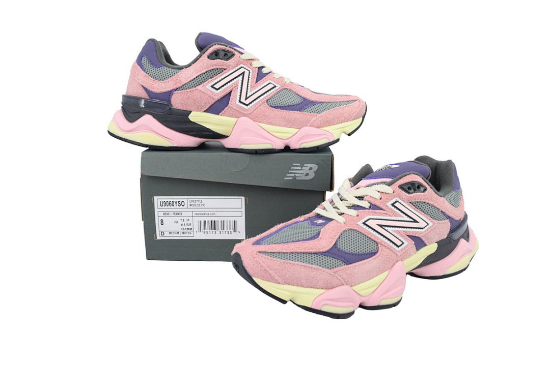 New Balance 9060 Pink Lavender U9060YSO Women's Men's Retro Chunky Sneakers