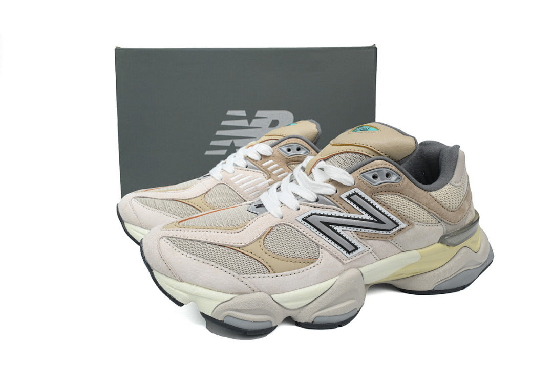 New Balance 9060 'Sea Salt' U9060MAC Women's & Men's Beige Retro Chunky Sneakers