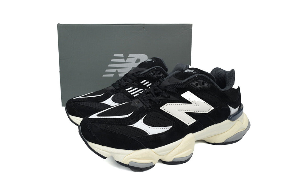 New Balance 9060 Black & White U9060AAA Women's & Men's Retro Chunky Sneakers