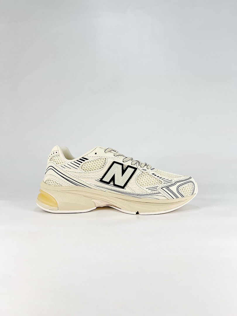 New Balance 2010 U20103SH Cream Black Retro Mesh Sneakers Women Men