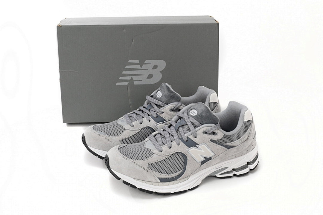 New Balance 2002R M2002RST White Grey Womens Mens Retro Mesh Sneakers