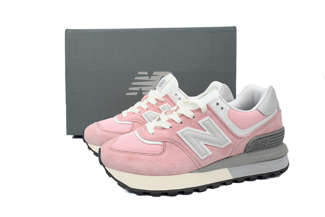 New Balance 574 Legacy U574LG0P Pink White Retro Sneakers | Women's & Men's Casual Shoes