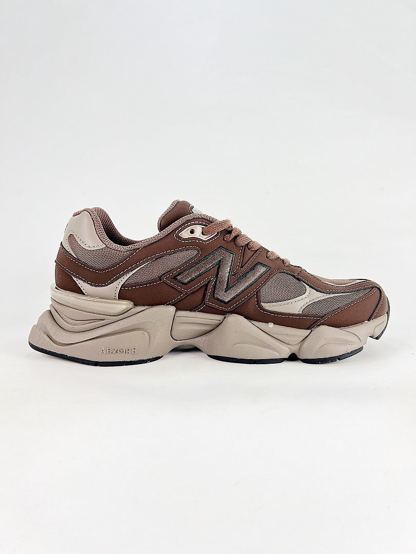New Balance 9060 U9060493 Brown Taupe Beige Retro Chunky Sneakers for Women and Men