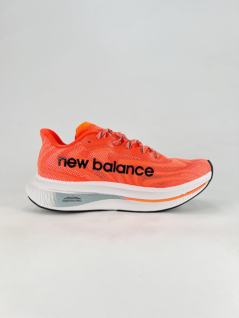 New Balance FuelCell Elite v3 Orange Womens Mens Low Top Running Shoes