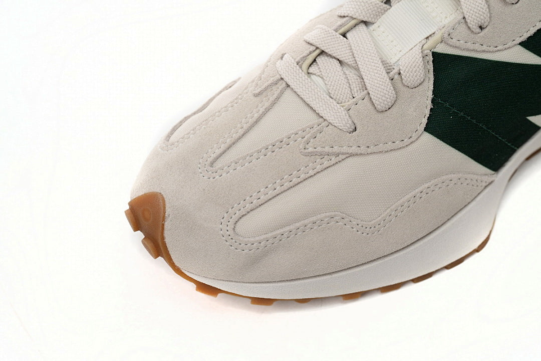 New Balance 327 'Beige Green' MS327HR1 Retro Suede Running Shoes – Men's & Women's Unisex Sneakers