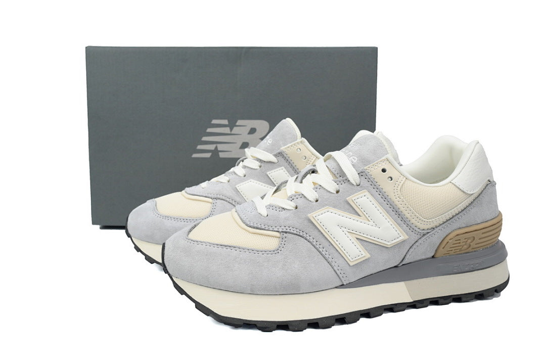 New Balance 574 Legacy U574LGRG Grey White Retro Sneakers | Women's & Men's Casual Shoes