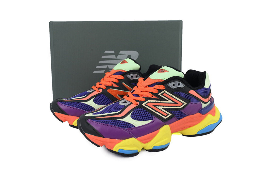 New Balance 9060 'Prism Purple Vibrant Spring' U9060NBX Women's & Men's Multicolor Chunky Sneakers