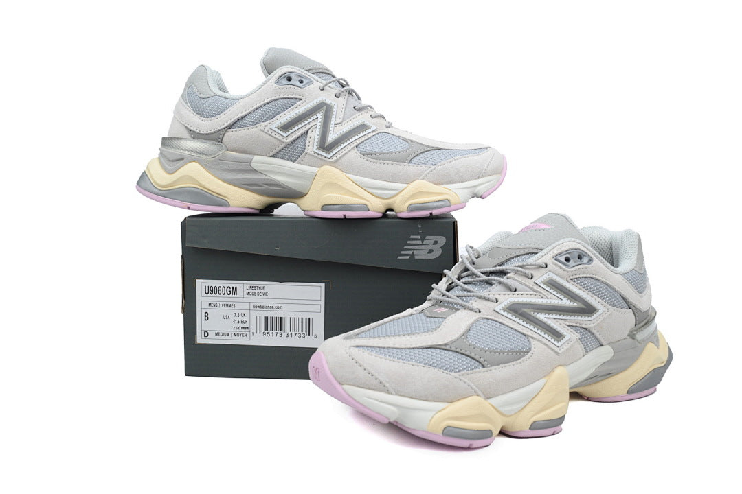 New Balance 9060 Grey Matter December Sky U9060GM Women's & Men's Retro Chunky Sneakers
