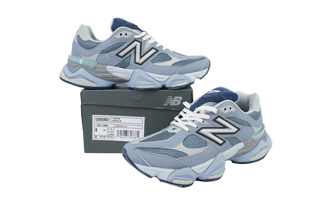 New Balance 9060 Moon Daze U9060MD1 Women's Men's Blue Grey Retro Chunky Sneakers