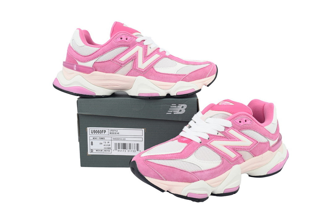 New Balance 9060 Fuchsia Pink U9060FP Women's Men's Retro Chunky Sneakers