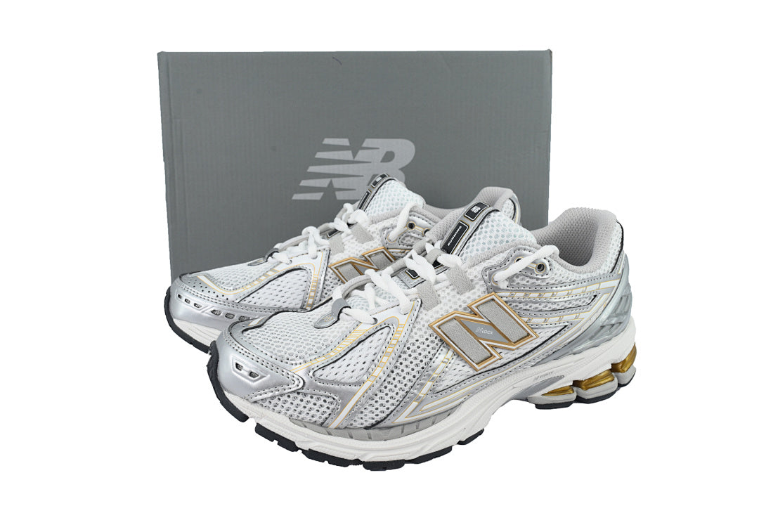 New Balance 1906R M1906RI White Silver Gold Womens Mens Retro Mesh Sneakers