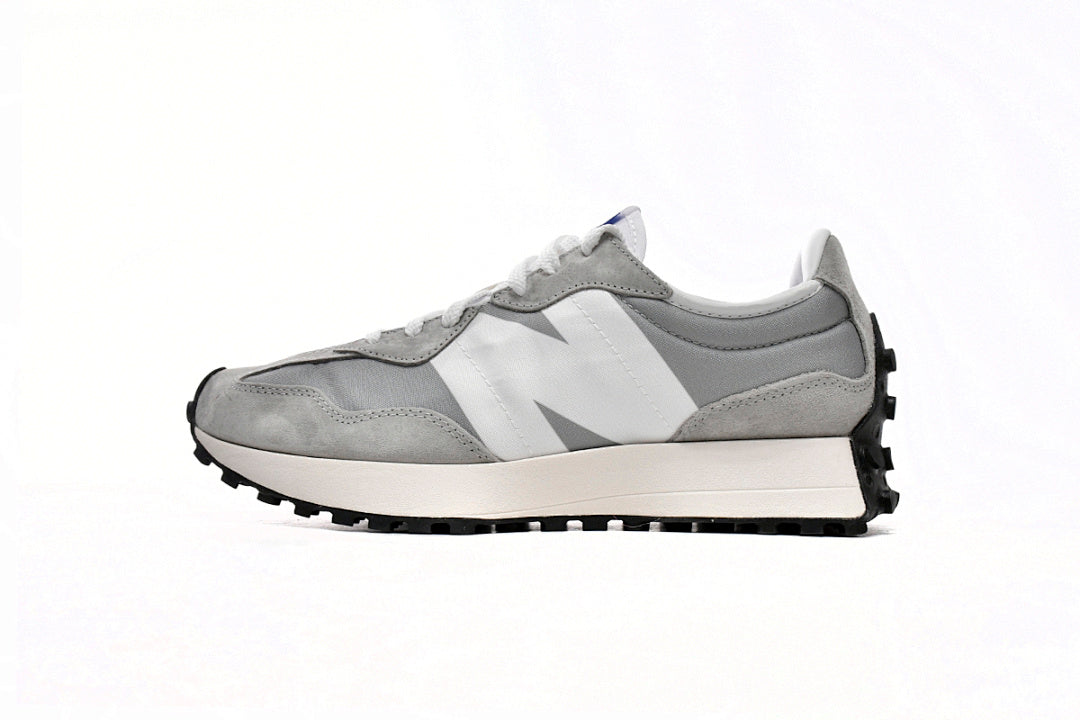 New Balance 327 'White Grey' MS327LAB Original Retro Suede Running Shoes – Men's & Women's Unisex Sneakers