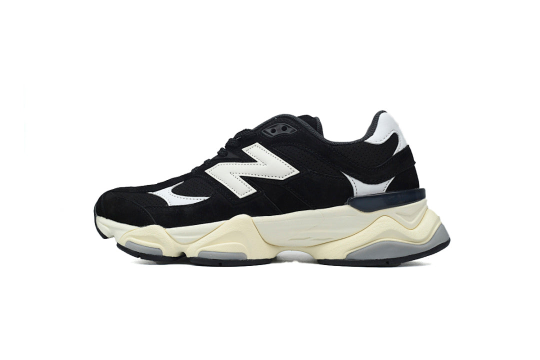 New Balance 9060 Black & White U9060AAA Women's & Men's Retro Chunky Sneakers