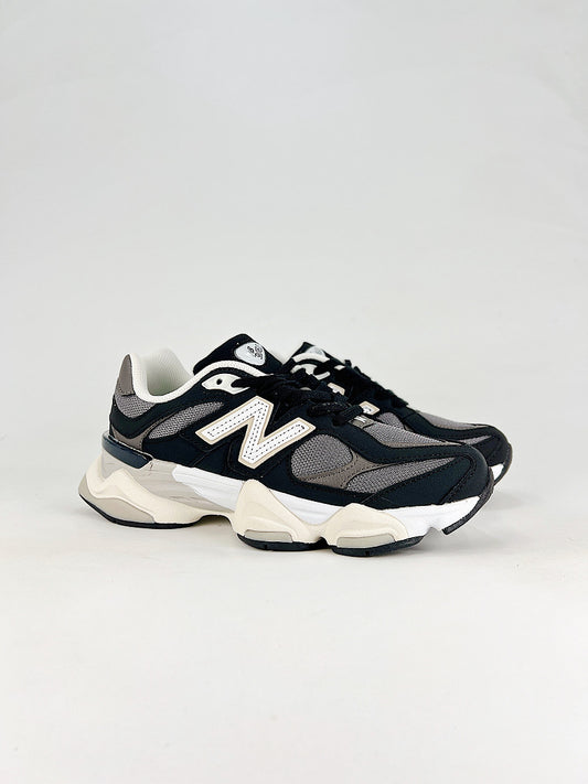 New Balance 9060 U9060510 Black Grey Cream Mesh Chunky Retro Sneakers for Women and Men