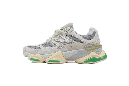 New Balance x Bricks & Wood 9060 U9060BW1 Women's & Men's Grey Green Retro Chunky Sneakers