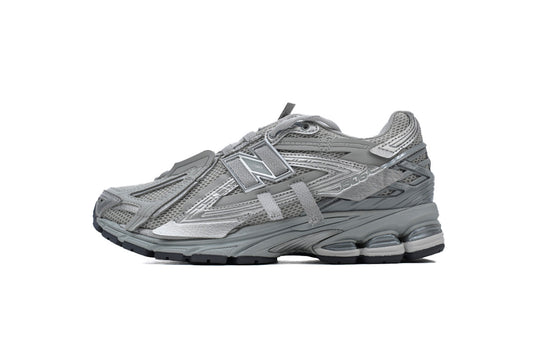 New Balance 1906A M1906AG Concrete Grey Silver Metallic Womens Mens Deconstructed Mesh Sneakers