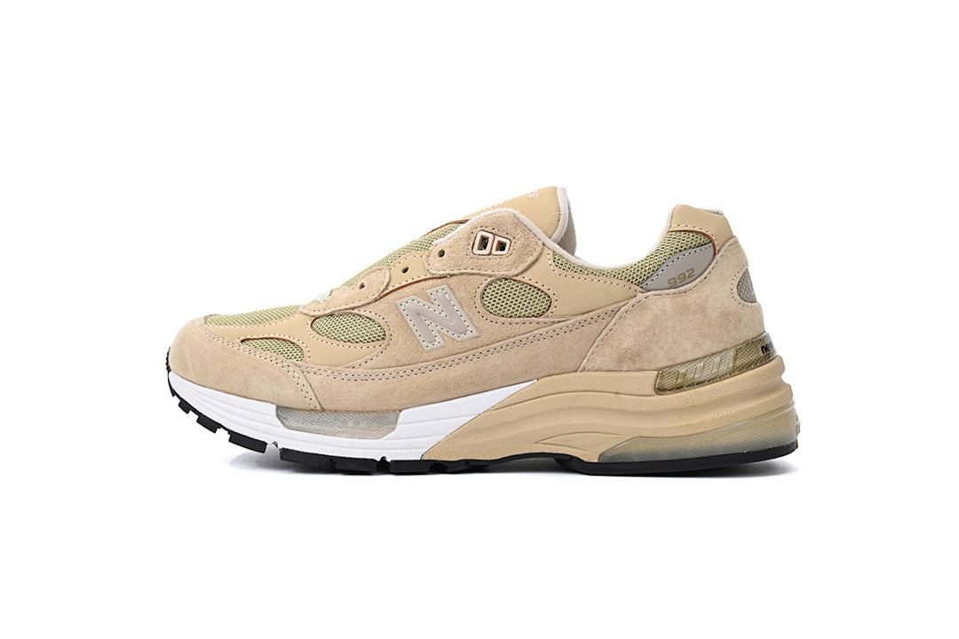 New Balance 992 M992TN Tan Beige Retro Running Style Sneakers Women Men