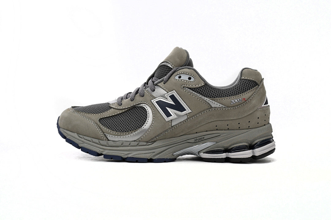 New Balance 2002R M2002RA Grey Silver Womens Mens Retro Mesh Sneakers