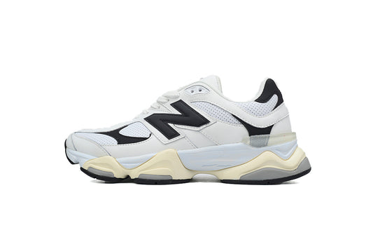 New Balance 9060 White Black U9060AAB Women's Men's Retro Chunky Sneakers