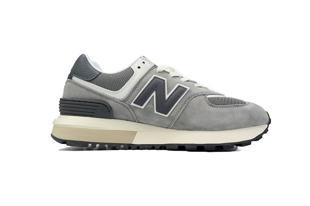 New Balance 574 Legacy U574LGT1 Grey Black Retro Sneakers | Women's & Men's Casual Shoes