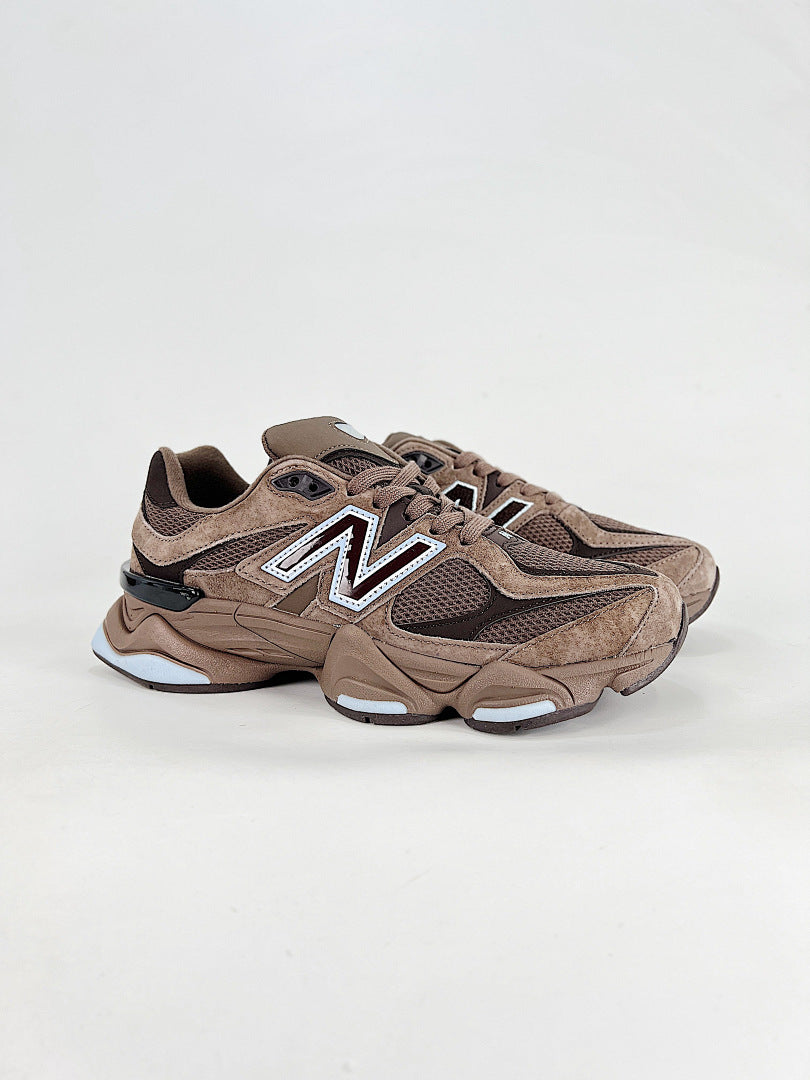 New Balance 9060 U9060622 Brown Mesh Retro Chunky Sneakers for Women and Men