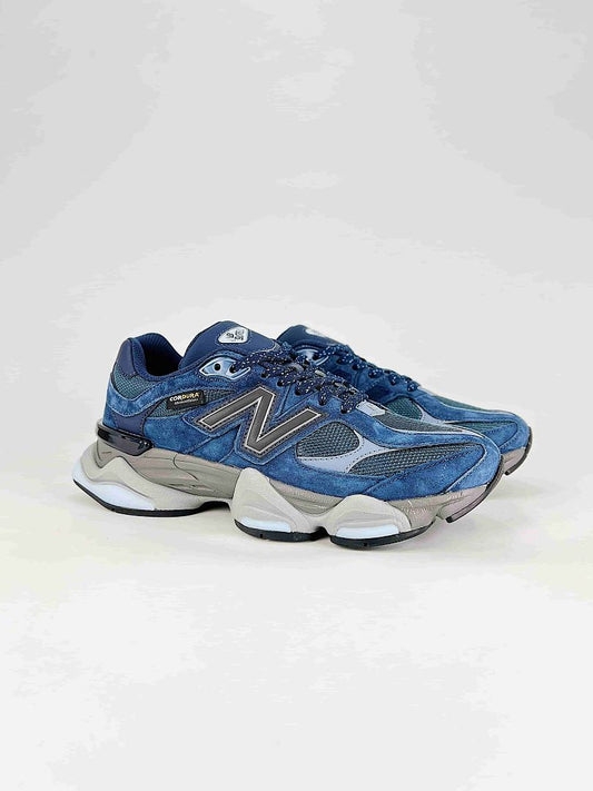 New Balance 9060 U906023D Blue Cordura Retro Chunky Sneakers for Women and Men
