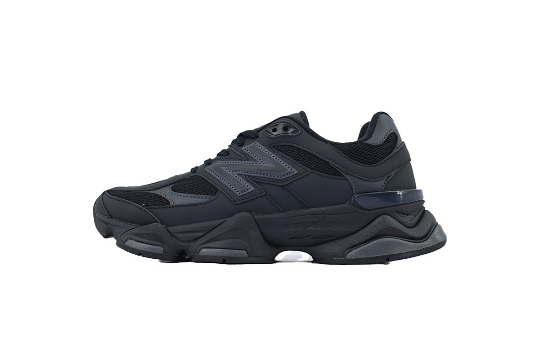New Balance 9060 'Black Cat' U9060ZGE Women's & Men's Black Chunky Sneakers