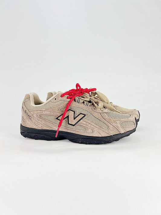 New Balance 204L Beige Black Low Profile Retro Sneakers Women Men