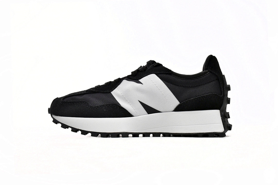New Balance 327 MS327CPG Black White Retro Sneakers | Women's & Men's Casual Shoes
