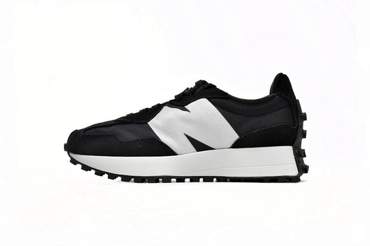 New Balance 327 MS327CPG Black White Retro Sneakers | Women's & Men's Casual Shoes