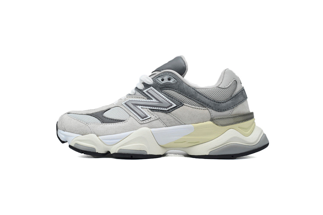 New Balance 9060 U9060GRY Women's & Men's Grey & Cream Retro Chunky Sneakers