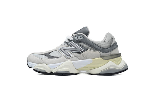 New Balance 9060 U9060GRY Women's & Men's Grey & Cream Retro Chunky Sneakers