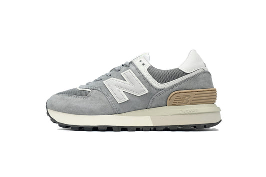New Balance 574 Legacy U574LGGS Grey White Retro Sneakers | Women's & Men's Casual Shoes