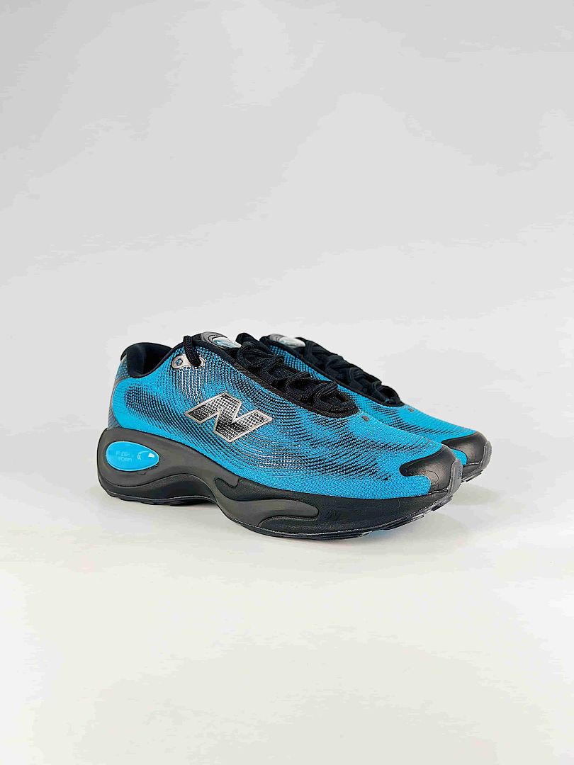 New Balance AC Runner Womens Mens Blue Black Retro Mesh Lifestyle Sneakers