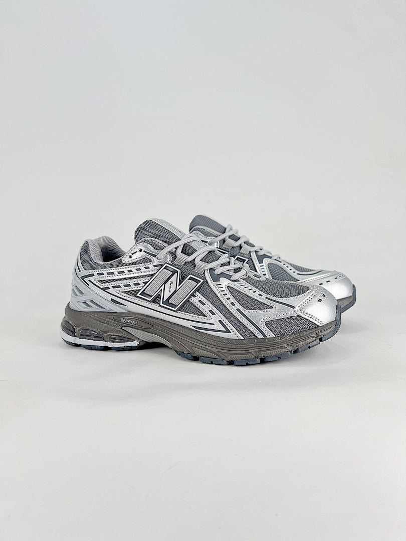 New Balance 1906R Silver Grey Womens Mens Retro Metallic Mesh Sneakers