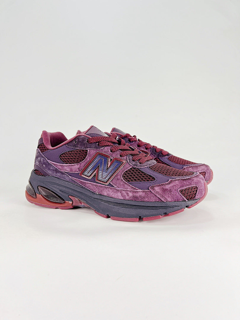 New Balance 2010 Purple Burgundy Retro Sneakers Women Men Y2K Casual Shoes