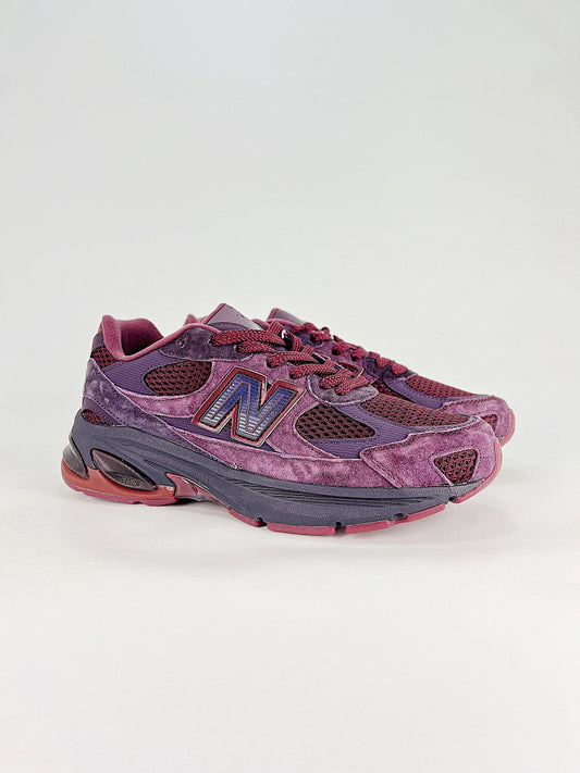 New Balance 2010 Purple Burgundy Retro Sneakers Women Men Y2K Casual Shoes