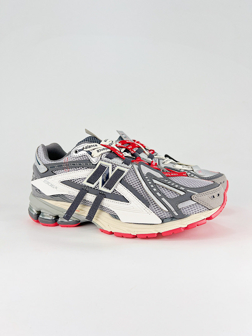 New Balance 1906A U1906AC Grey White Red Womens Mens Deconstructed Retro Mesh Sneakers