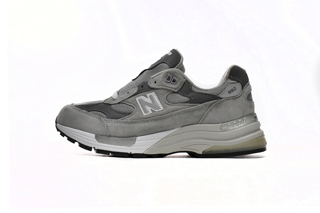 New Balance 992 M992GR Grey Retro Running Style Sneakers Women Men