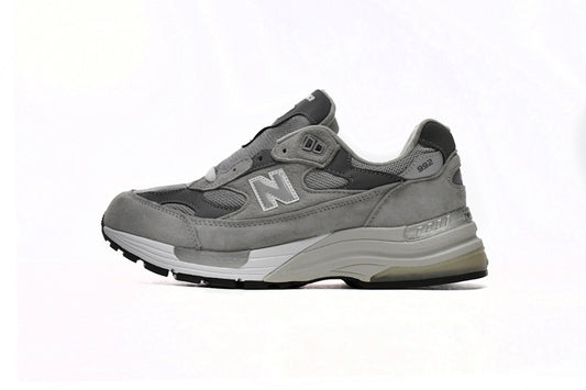 New Balance 992 M992GR Grey Retro Running Style Sneakers Women Men