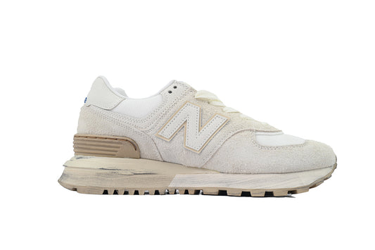 New Balance 574 Legacy U574LGRS Ash Cream Distressed Retro Sneakers | Women's & Men's Casual Shoes