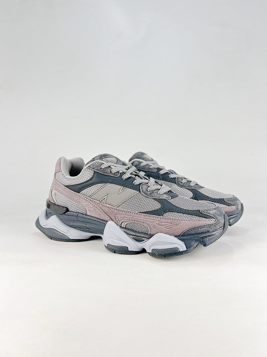 New Balance 9060 U90609EL Grey Pink Retro Chunky Sneakers for Women and Men