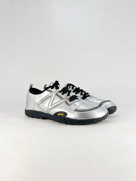 New Balance MT10O MT10O8SW Metallic Silver Black Low Profile Casual Sneakers for Women and Men