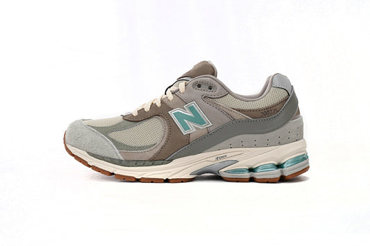 New Balance 2002R M2002RAM Brown Emerald Green Retro Mesh Sneakers Women Men