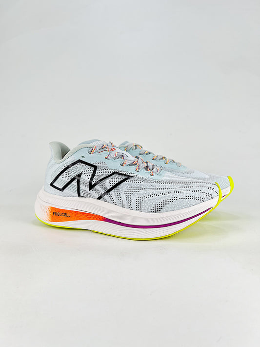 New Balance FuelCell Elite v3 MRCXLG3 Light Grey Running Shoes Womens and Mens